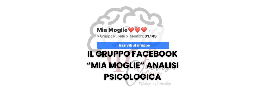 mia moglie gruppo facebook