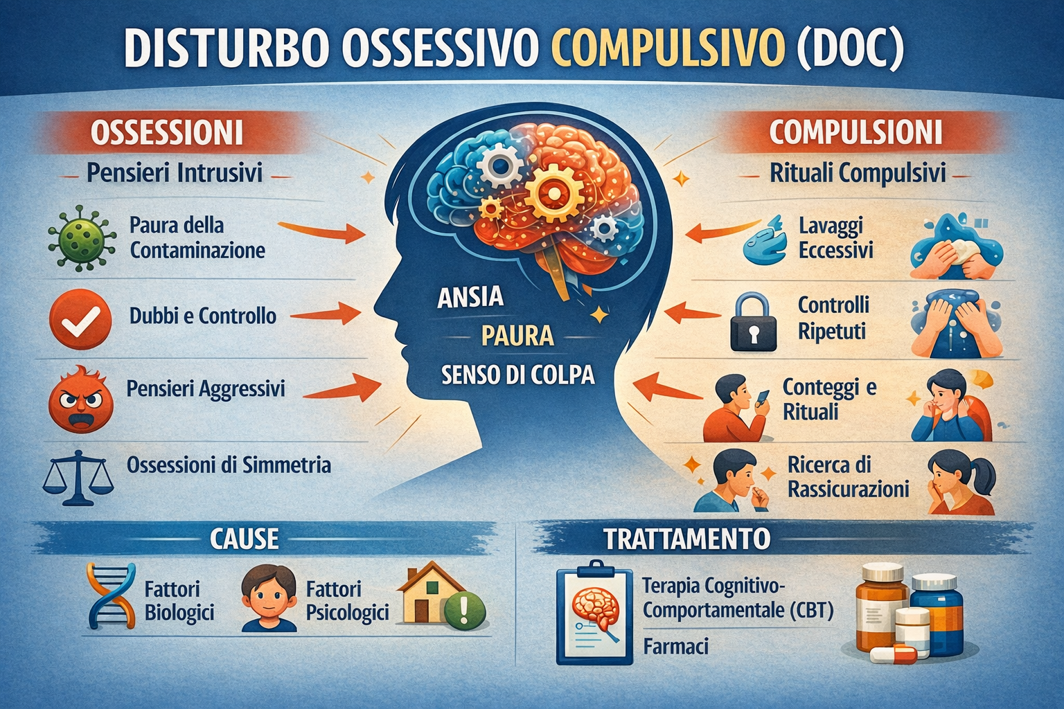 disturbo ossessivo compulsivo DOC CBT