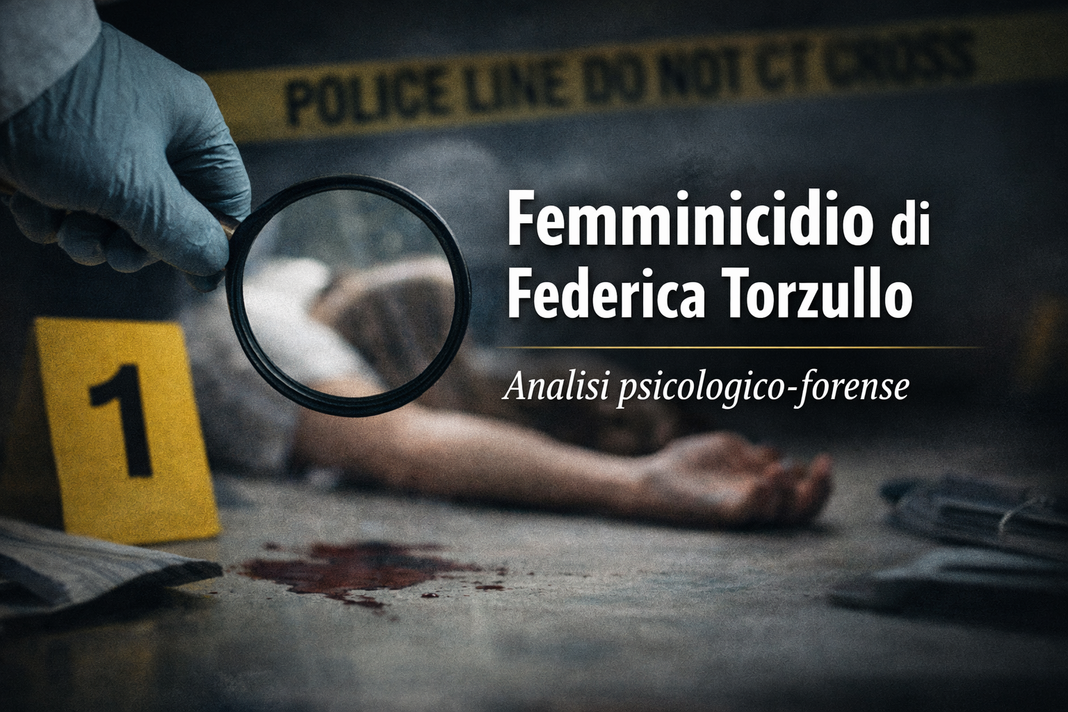 federica torzulli femminicidio analisi psicologica